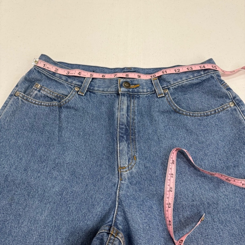 Liz Claiborne Classic Jeans Medium Wash Denim Mom High Waist Women’s Size 12R - Picture 4 of 13